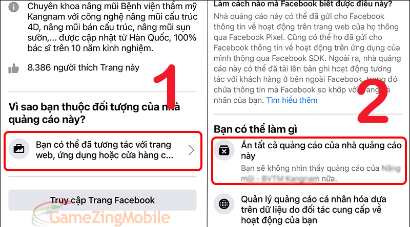 Cách chặn quảng cáo Facebook trên điện thoại 12