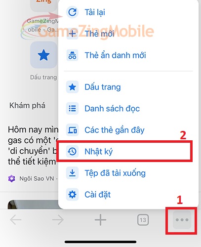 Cách xóa lịch sử Google Chrome 05