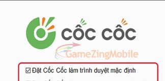 Cài đặt Cốc Cốc