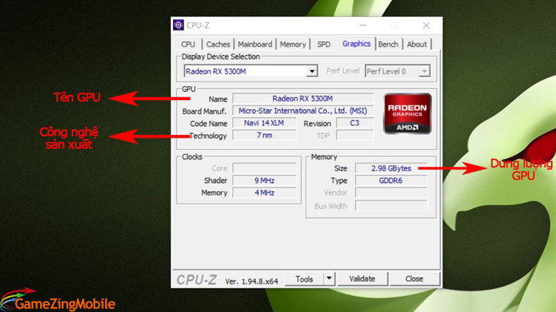 Cài đặt và sử dụng CPU Z kiếm tra thông tin phần cứng 06