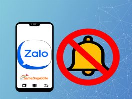 Tắt thông báo Zalo