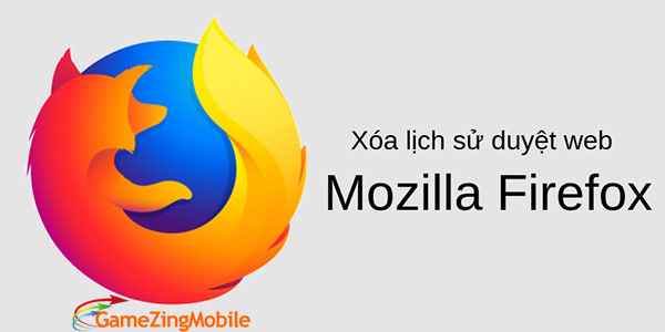 Xóa lịch sử Firefox 01