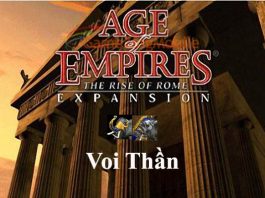 Nâng cấp voi thần AOE