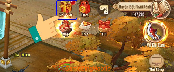 Cách nhập GiftCode Hiệp Khách Giang Hồ Mobile 01