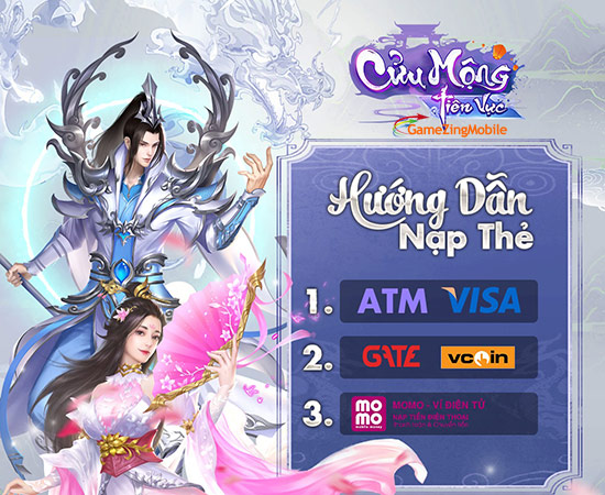 Nạp thẻ Cửu Mộng Tiên Vực