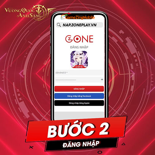 Nạp thẻ Vương Quốc Ánh Sáng 02