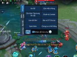 Hướng dẫn tính năng Chat Nhanh trong Loạn Chiến Mobile Chat nhanh trong Loạn Chiến Mobile