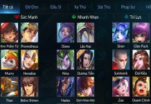 Hệ thống tướng Loạn Chiến Mobile