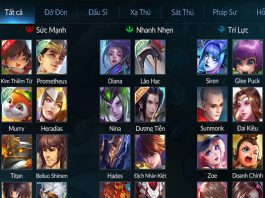 Hệ thống tướng Loạn Chiến Mobile