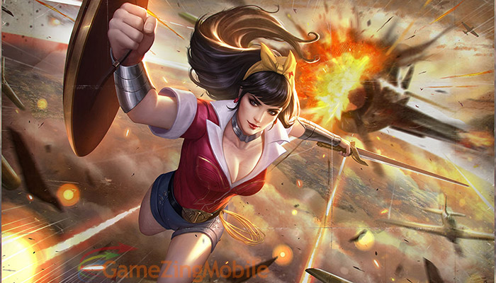 Hướng dẫn cách lên đồ Wonder Woman Liên Quân 10