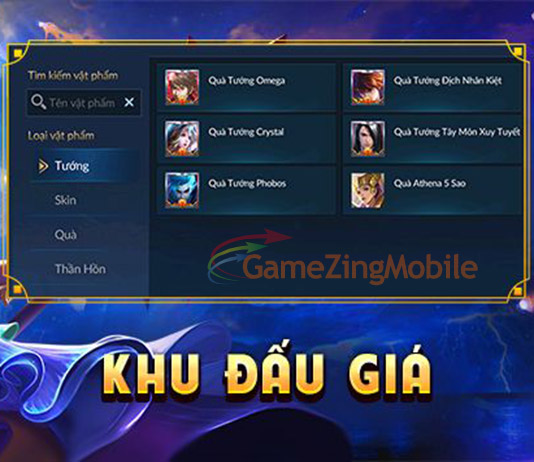 Khu Đấu Giá Loạn Chiến Mobile