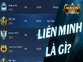 Cách Tạo và Xin Gia Nhập Liên Minh Loạn Chiến Mobile Liên Minh - Loạn Chiến Mobile