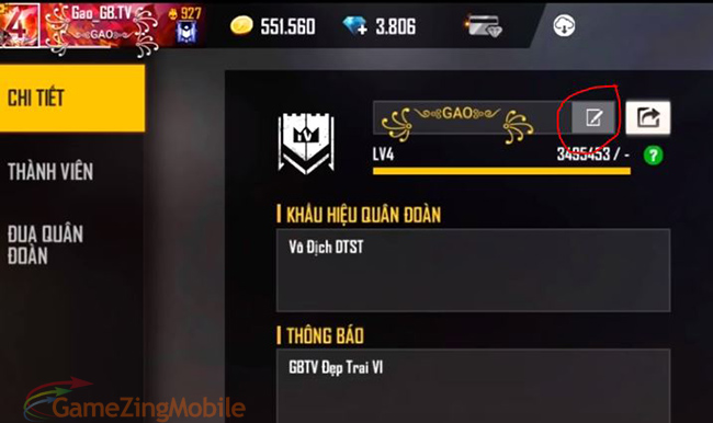 Đổi Tên Free Fire 7