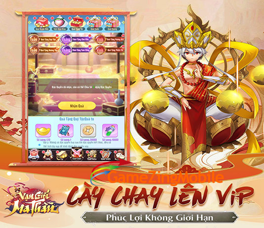 Nạp thẻ Vạn Giới Ma Thần