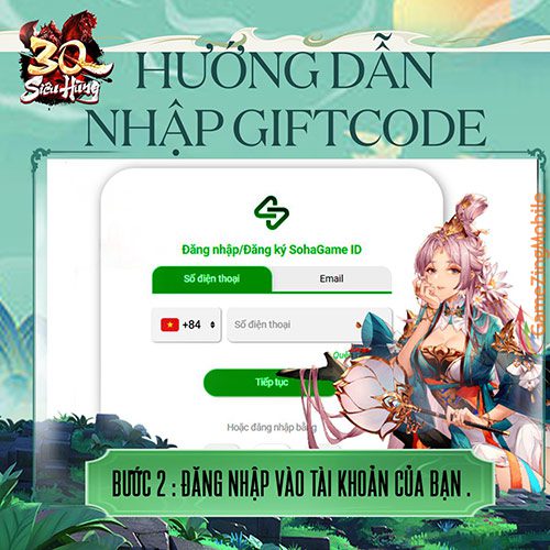 Cách nhập Code 3Q Siêu Hùng 2