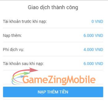 Nạp thẻ Nhất Kiếm Môn 17