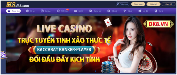 Nhà cái DK8 casino có uy tín không 3