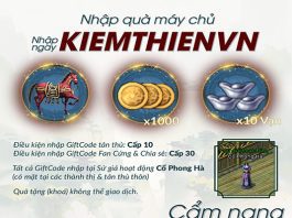 Code Kiếm Thế Mobile