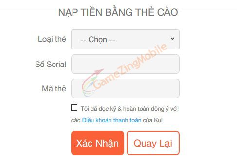 Nạp thẻ BangBang Origin 3