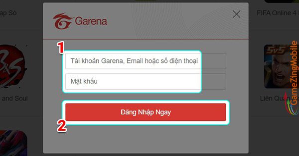 Nạp thẻ Garena Cái Thế Tranh Hùng 1