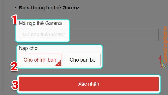 Nạp thẻ Garena Cái Thế Tranh Hùng 4