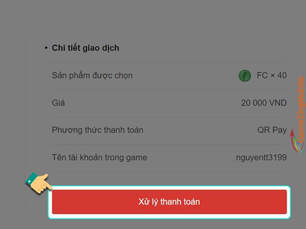 Nạp thẻ Garena Cái Thế Tranh Hùng 24