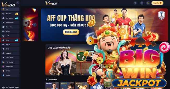 Sảnh Game Slots Vin88 1